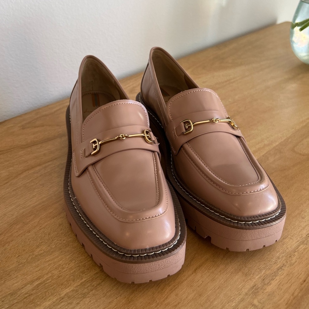 Sam Edelman women’s loafers tan size 8.5 new